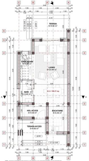 Casa individuala 4 camere -  Proiect arhitectural distinct - Giroc - 10