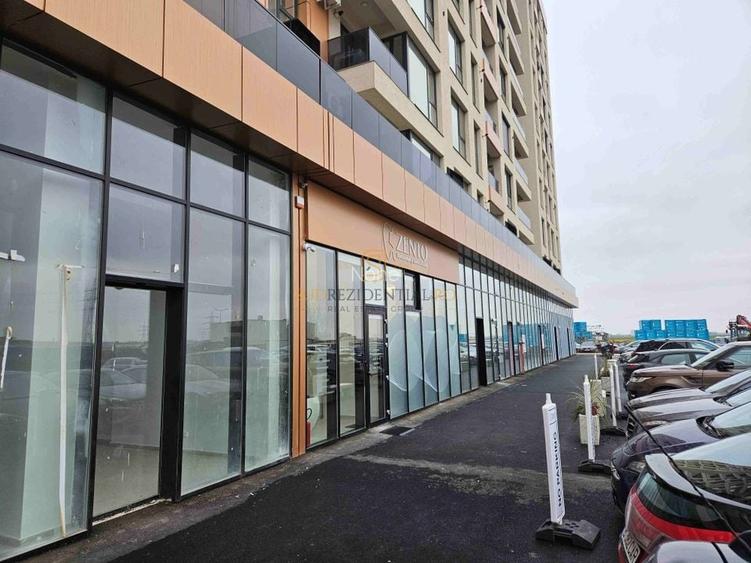 Închiriere spațiu comercial 126 mp – vitrină ampla, poziție premium