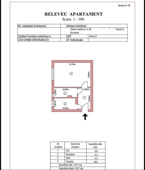 Proprietar | Garsoniera Drumul Taberei | Metrou Valea Ialomitei | Boxa - 1
