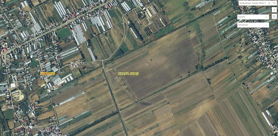 Teren arabil extravilan 10.000 mp (1 Ha) Umbrare?ti, Gala?i (Acte la zi) - 3