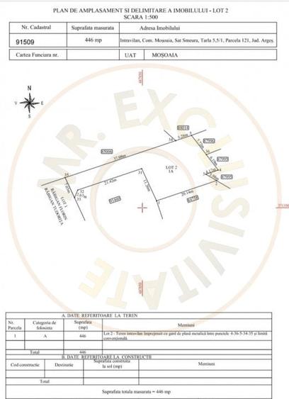Teren intravilan 446 mp Pitesti-Strada Pinilor, zona exclusivista - 2