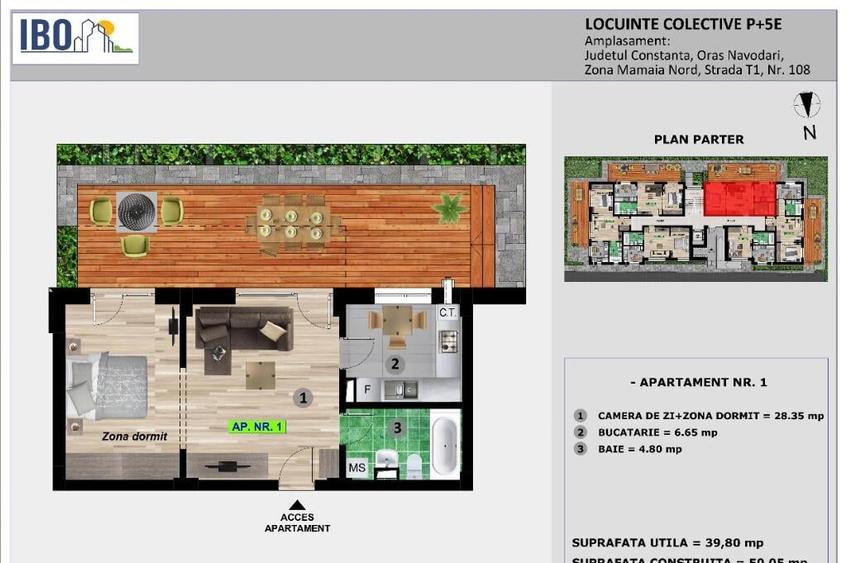 Apartamente tip studio Mamaia Nord / Sat - 4