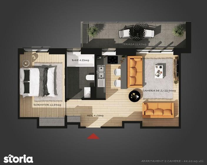 2 CAMERE || BLOC NOU || PARCUL CISMIGIU || MOBILAT SI UTILAT - 12