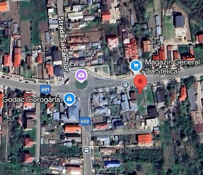 Teren Intravilan 900mp, Deschidere 15,53mp, Imprejmuit - Ciorogarla - 1