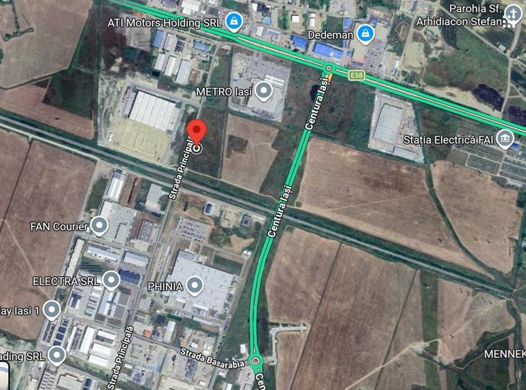 Teren industrial, de la 3000mp la 7000mp, in spate la Metro - 2