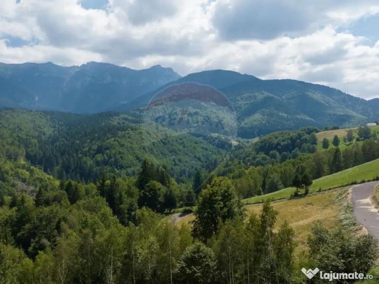 Teren Panoramic in Bran Vedere spre Bucegi & Piatra C... - 7