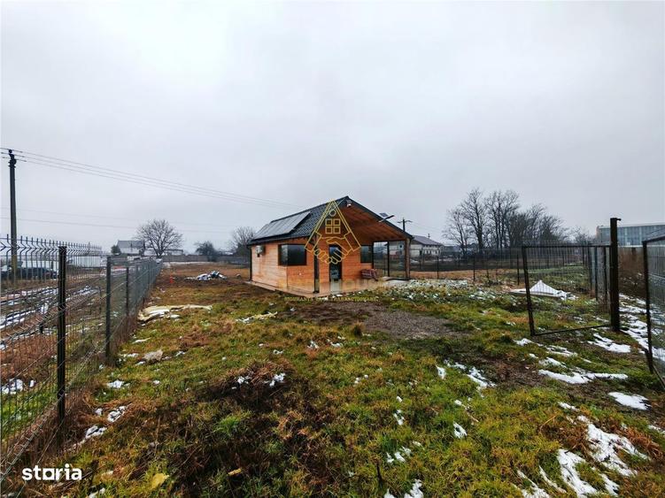 Teren 1165 mp + Cabana de vanzare in Garleni aproape de natura - 9