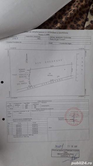 Teren de 2821 mp, în Central