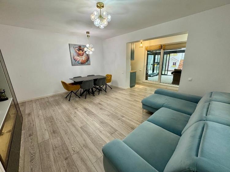 Apartament in bloc nou Fratii Golesti,terasa spectaculoasa,parcare subterana - 2