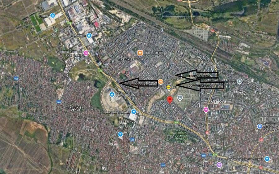 Garsonieră decomandată în Central
