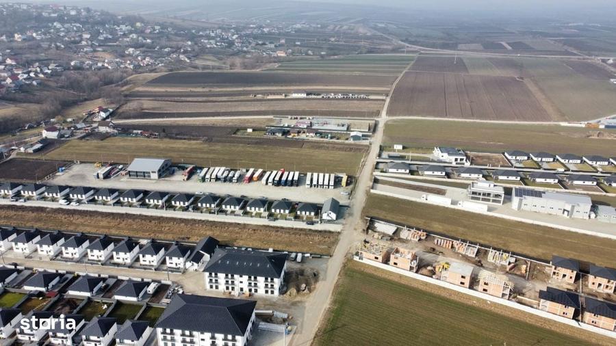 Teren 1.100 mp intravilan 2 deschideri, toate utilitatile, ideal casa - 3
