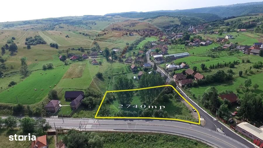 Teren de 2740 mp, în Păniceni