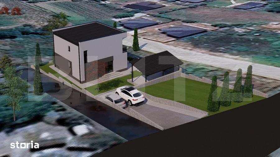 Casă cu 4 camere cu Teren 600 Mp în Rediu