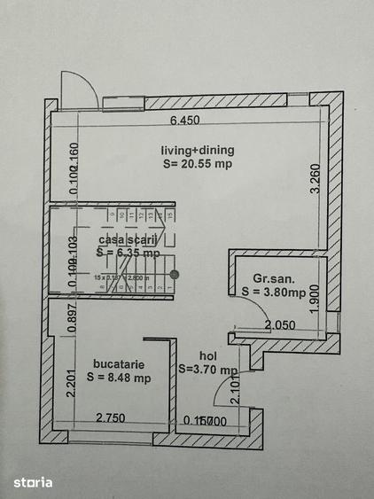 Casă cu 3 camere cu Teren 180 Mp în Șelimbăr