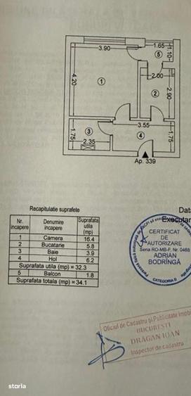 Drumul Taberei Garsoniera decomandata 35 mp Exigent Plaza Faza 4!! - 13