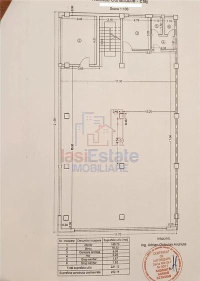 Spațiu comercial, de 630 mp, în Filiași