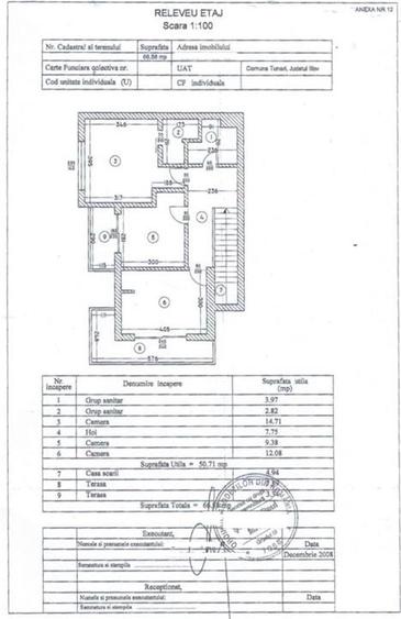 Duplex cu 4 camere cu Teren 175 Mp în Tunari