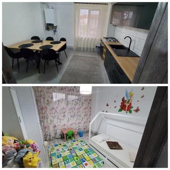 Apartament cu 4 camere semidecomandat în Central