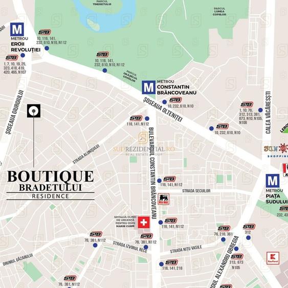 Apartament cu 2 camere decomandat în Eroii Revoluției