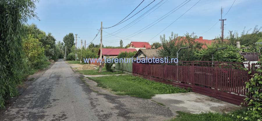 Teren Construcții intravilan de 600 mp, în Balotești
