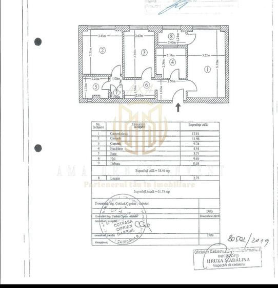 Soseaua Pantelimon Parcul Florilor 3 camere 92000 eur - 8