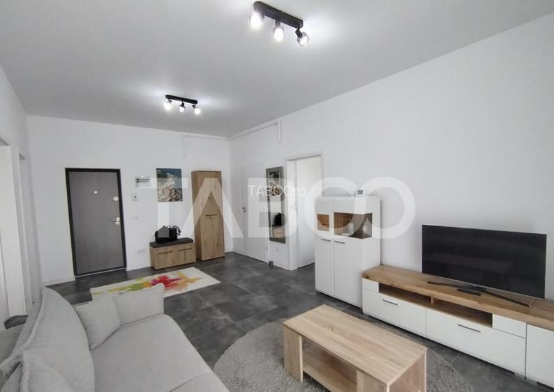 Apartament 2 camere decomandate mobilat si utilat cu balcon