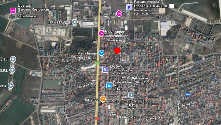 Otopeni, lot de casă de 474,5mp și deschidere 16mp, la 300m de DN1 - 4