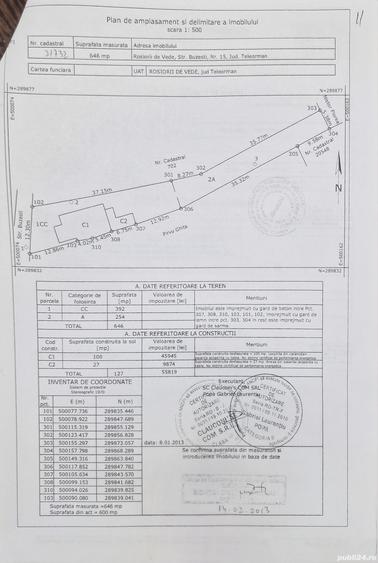 Casa cu teren Ro?iori de Vede central - 2