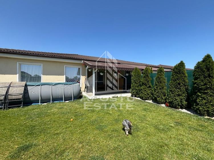 Duplex cu 4 camere si 2 bai complet mobilat si utilat in Chisoda. - 17