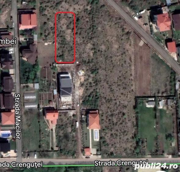 Teren Domnesti Ilfov str Crengutei 500 mp - 2
