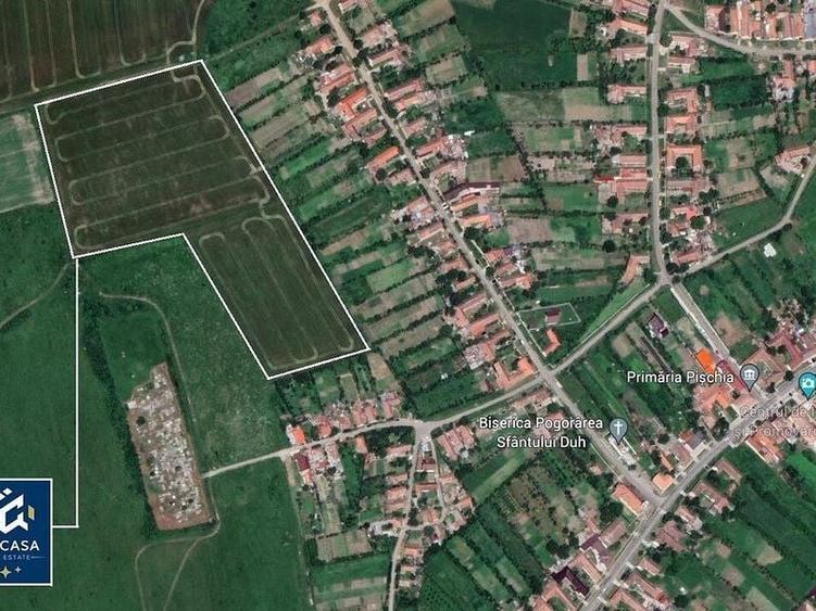 De vanzare teren agricol potential investitie, Pischia Jud. Timis - 2