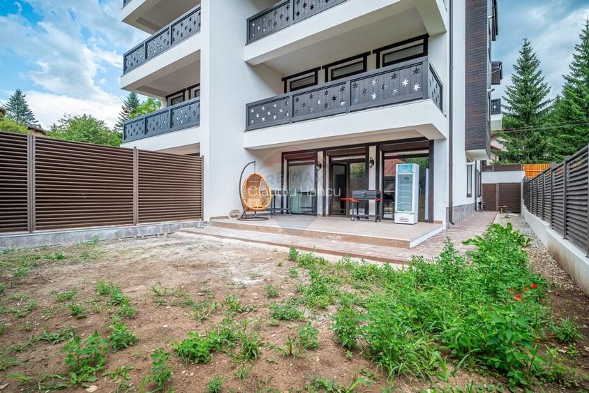 Apartament NOU cu 2 camere in Busteni | Curte Proprie | Parter
