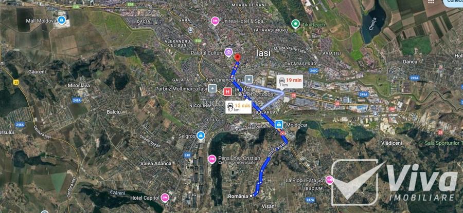 Teren Construcții intravilan de 471 mp, în Vișani Teren Construcții intravilan de 471 mp, în Vișani