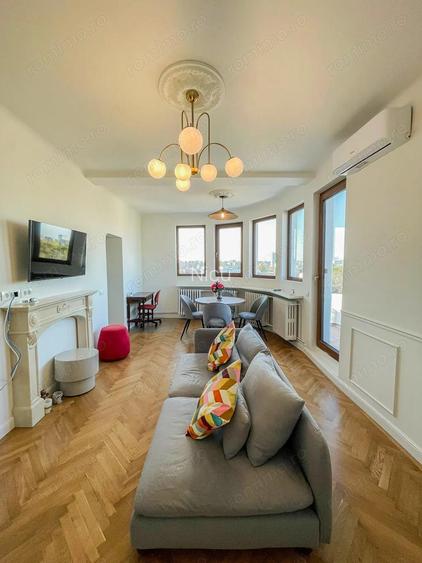 Apartament 2 camere cu 3 terase in zona Universitate Rosetti