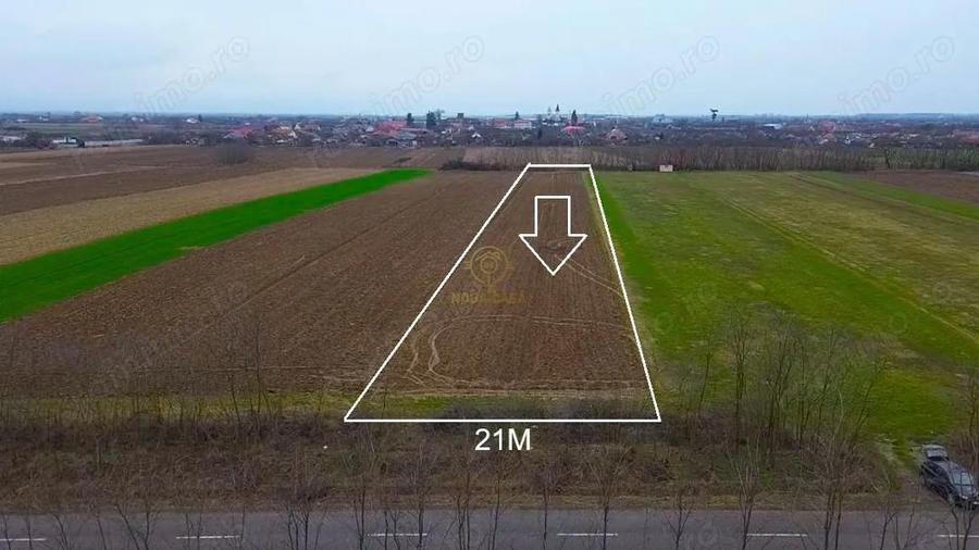 De vanzare Teren Intravilan Mediesu Aurit/Strada Asfaltata 4300MP - 1