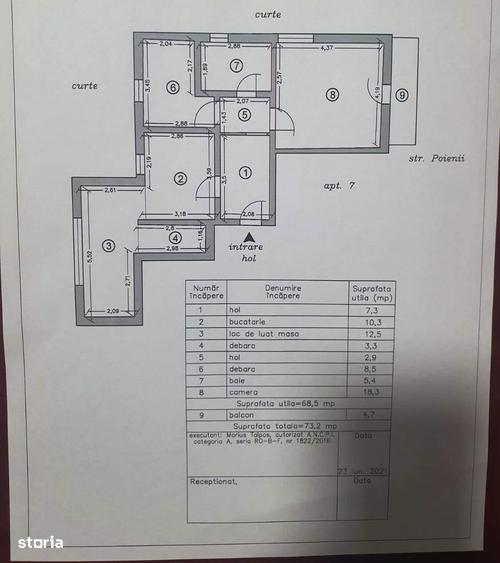 Apartament 2 camere+bucatarie open-space - 3