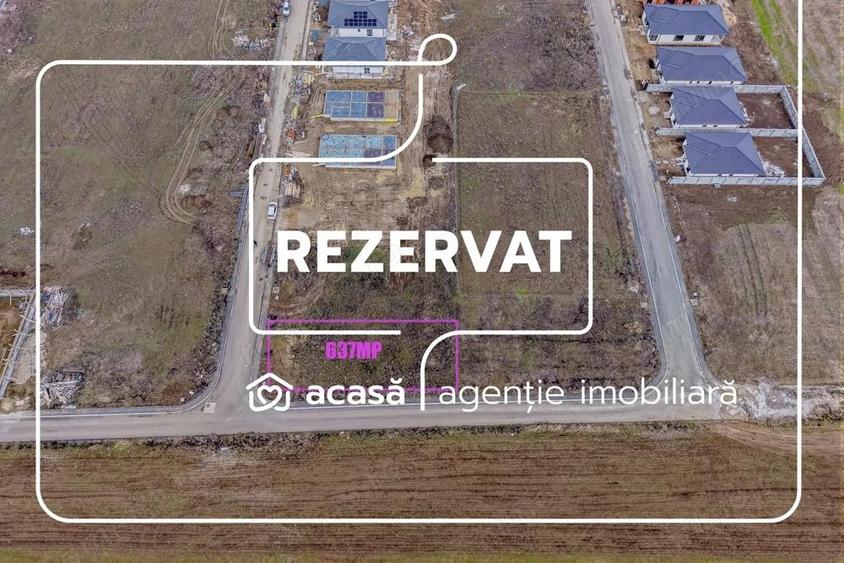 REZERVAT - Teren 637 mp | 2 fronturi stradale | Cartier Via Carmina - 6