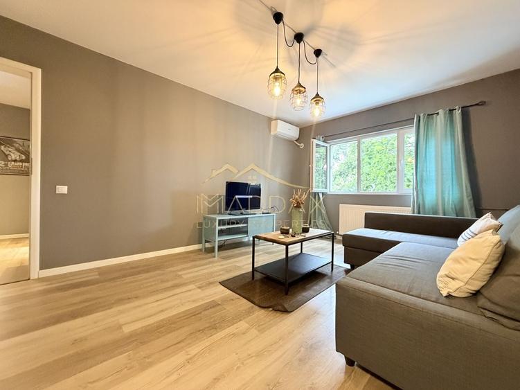 Apartament cu 2 camere decomandat, mobilat în Aviației