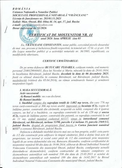 Vand casa 120 mp cu teren 3384 mp Barsanesti - 8