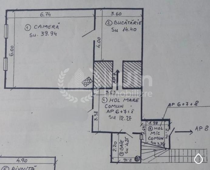 Apartament 1 camera | Etaj 1 | Cladire Istorica | Piata Unirii! - 5