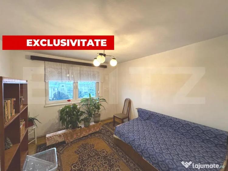 Apartament cu 3 camere decomandat în Central