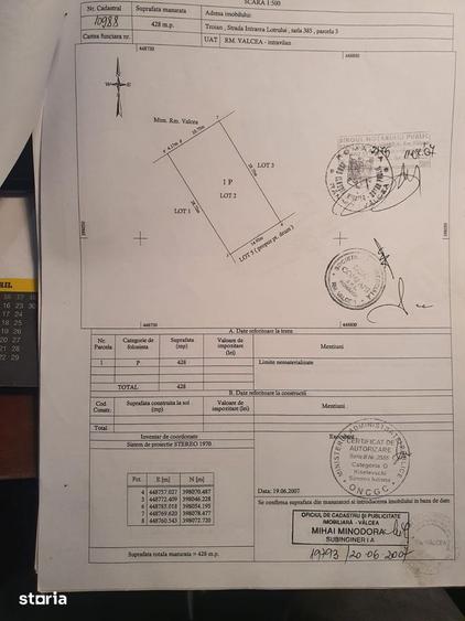 Teren in Troianu 428 mp, utilita?i la poarta, la 5 minute de centru - 3