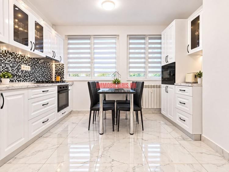 Apartament cu 3 camere semidecomandat, mobilat în Basarabia