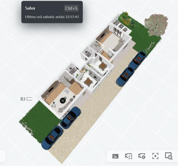 Duplex cu 5 camere cu Teren 400 Mp în Străulești