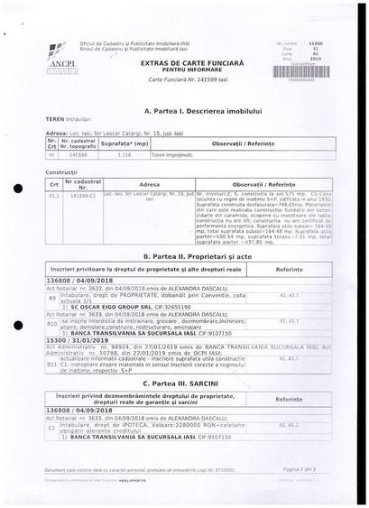 Spațiu comercial, de 1,116 mp, în Exterior Vest