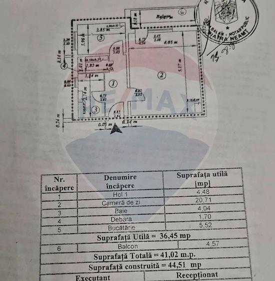 Garsonieră decomandată, mobilată în Dărmănești
