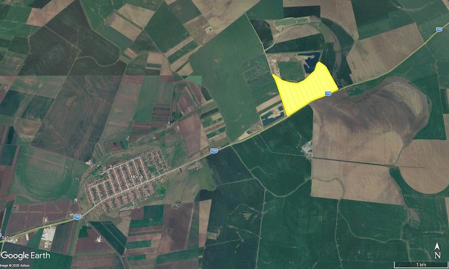 Teren de 480000 mp, în Horia