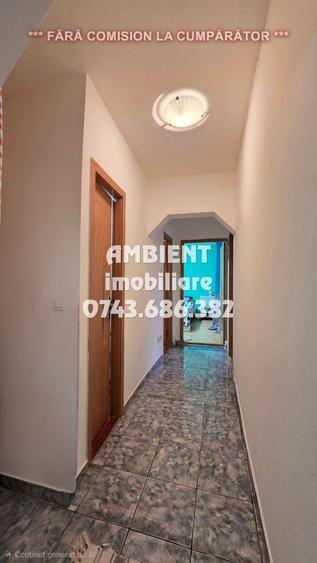 Apartament cu 3 camere decomandat, mobilat în Central