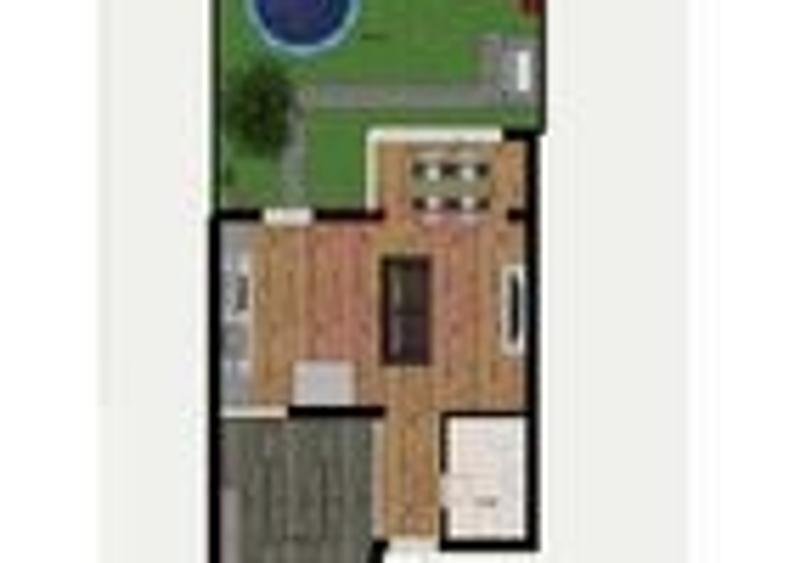 Apartament cu 2 camere semidecomandat în Lacul Tei