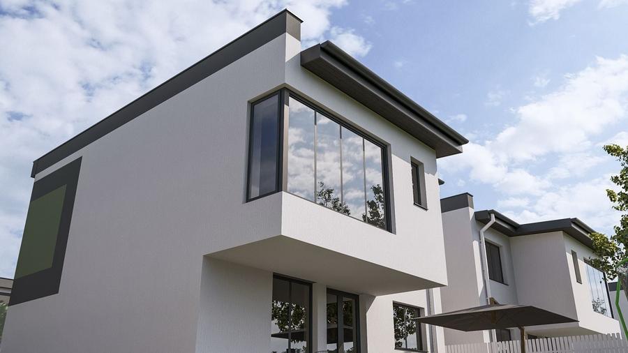 Case individuale premium - 4 si 5 camere - 300 m teren - Cartier privat - 19